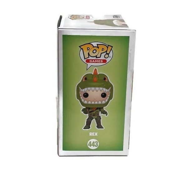 Funko Pop Games Vinyl Figure Fortnite #443 Rex New Sealed in box! - Picture 3 of 7